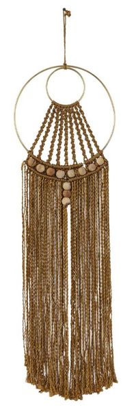 Deco Marche Brown 10'' Macrame Home Wall Decor | Fischer Furniture ...