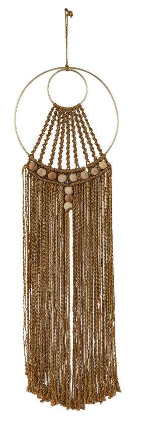 Deco Marche Brown 10'' Macrame Home Wall Decor-0