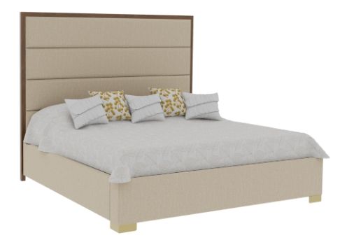Country View Woodworking Customizable Verrado 2B King Panel Bed-0