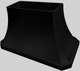 Vent-A-Hood® Designer Series 54" Black Island Range Hood-3