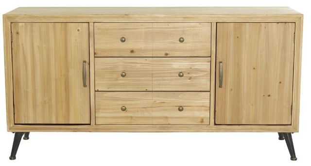 Deco Marche Light Brown Sideboard-1