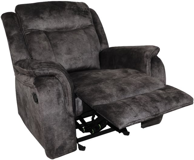 New Classic® Home Furnishings Park City Slate Manual Glider Recliner-3