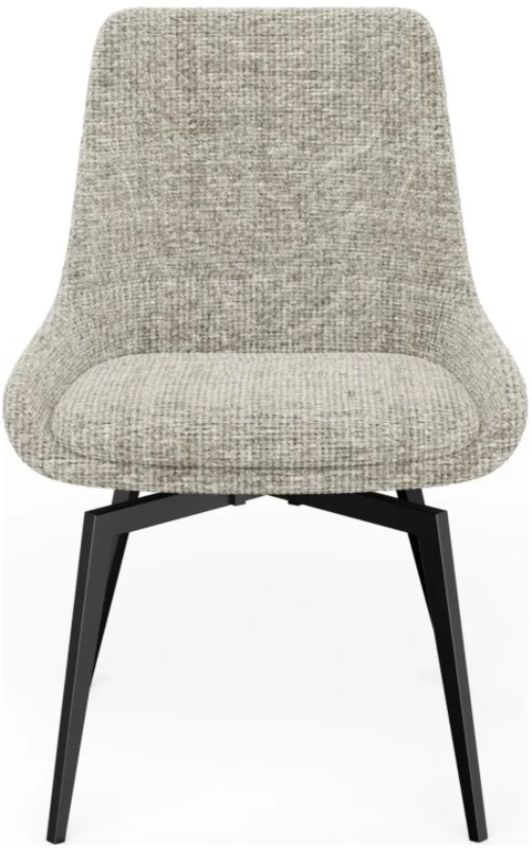 Modus Furniture CEO Beige Upholstered Swivel Dining Side Chair-2