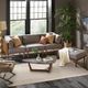 Olliix by INK+IVY Grey/Pecan Stanton Square Lounge Chair-5
