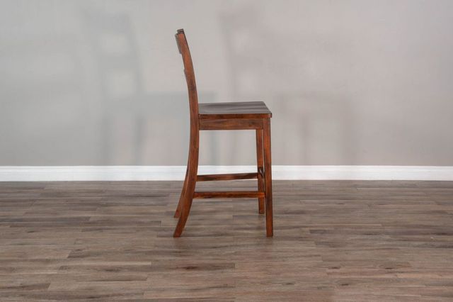 Sunny Designs™ Tuscany Vintage Mocha 30" Ladderback Bar Stool-3