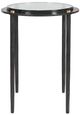 Uttermost® Wren Rubbed Dark Bronze/White Round Marble Accent Table-5