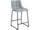 Elements International Seth Linen Gray Bar Stool-0