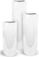 Le Present Lux Cylindra White 51" Planter-1
