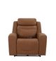 Kuka Home K-Motion Butternut Leather Power Recliner-1