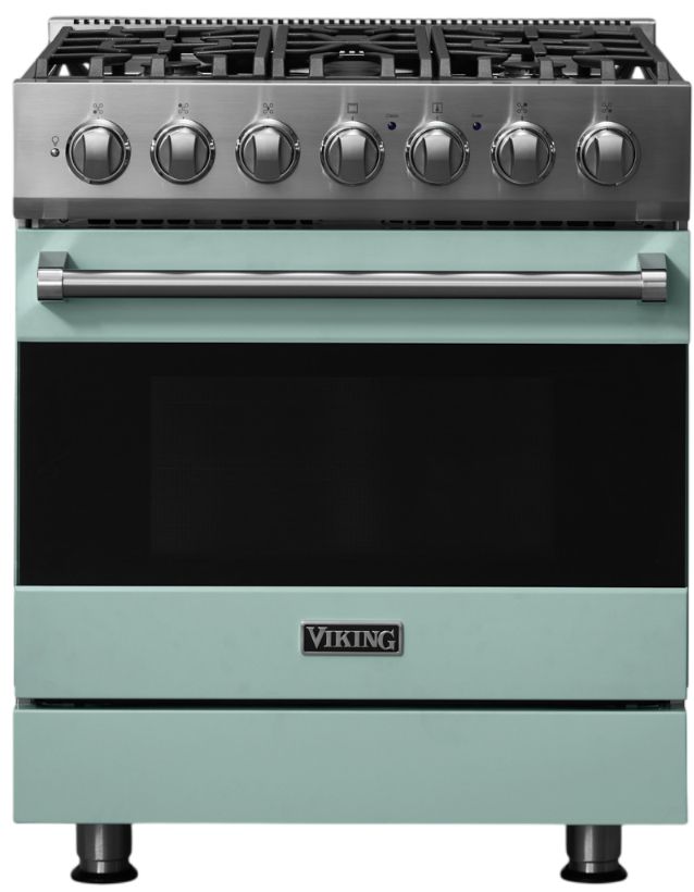 Viking® 3 Series 30" Splash Pro Style Dual Fuel Range-0