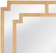 Bassett Mirror Connor Gold Wall Mirror-1