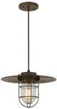 Cal® Lighting & Accessories Owenton Old Rust Pendant-1