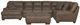Jackson Furniture Royce 4-Piece Taupe Left Side Facing U-Shape Chaise Sectional Set-1