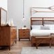 Fusion Designs Simplicity California King Panel Bed-1