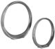 Uttermost® Orbits 2-Piece Nickel Ring Sculpture Set-2