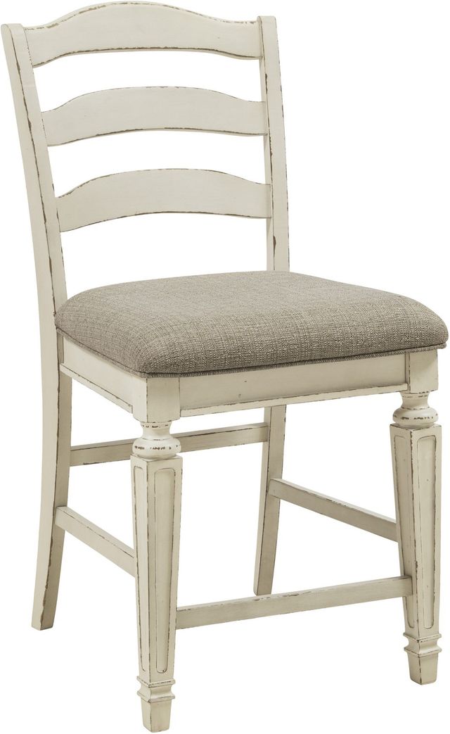 Signature Design by Ashley® Realyn 5-Piece Two-Tone Counter Height Extension Table Set-3