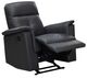 Mazin Furniture Everett Ellesmere Dark Gray Manual Reclining Glider Chair-1