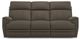 La-Z-Boy® Talladega Grey Leather Power Reclining Sofa with Headrest-1
