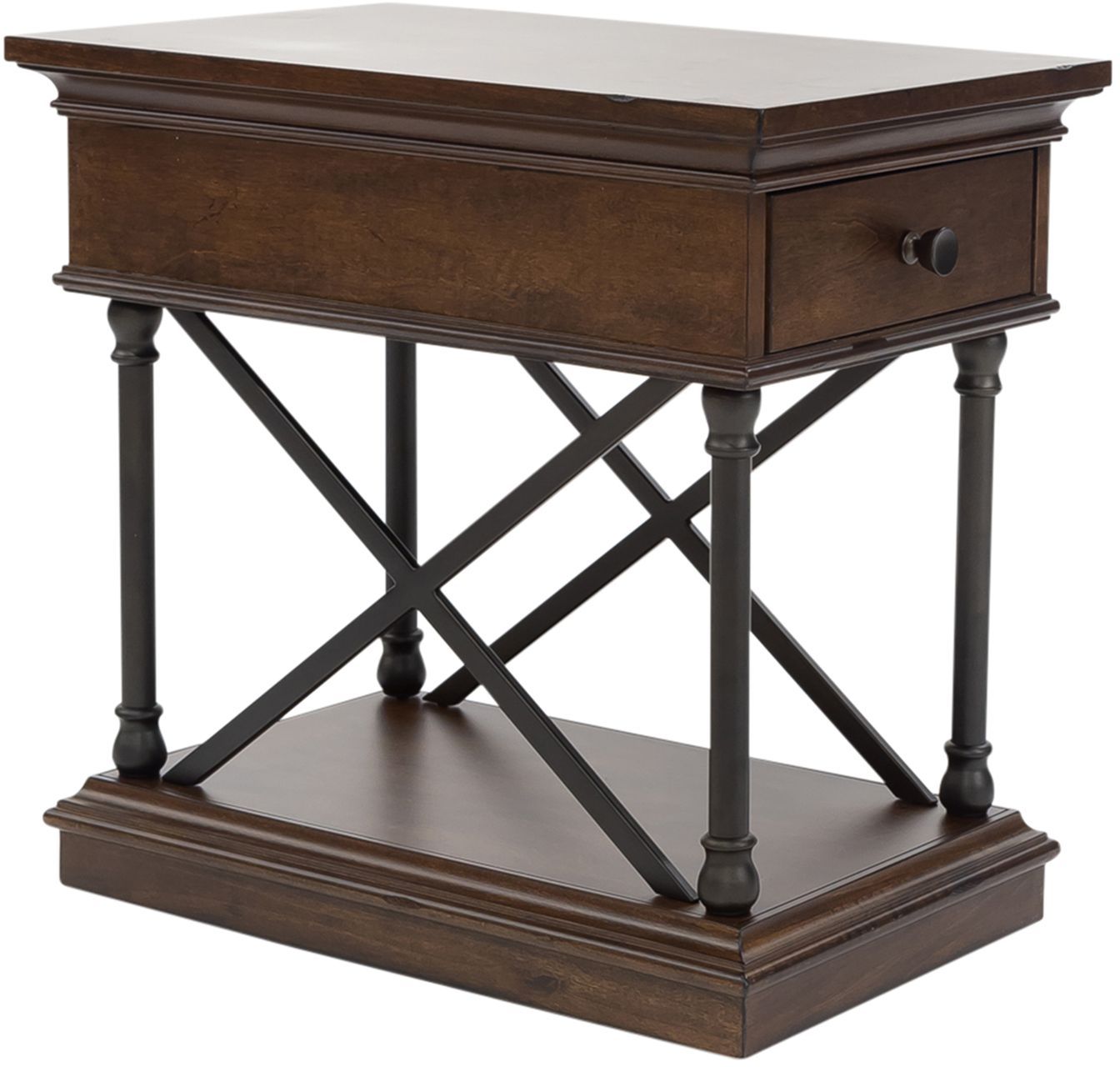 Liberty Furniture Tribeca Cordovian Brown Side Table