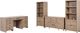 Liberty Furniture Proximity Place 5-Piece Barley Buff Junior Executive Set-0