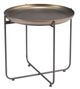 Zuo® Modern Bronson Bronze Side Table-0