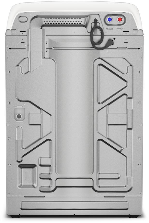 Maytag® Pet Pro 6 Cu. Ft. White Agitator Top Load Washer with Extra Power-3