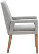 Magnussen Home® Lindon Sauve Pebble Upholstered Dining Arm Chair-2