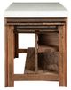 Furniture Classics Brown Rustic Marble Island-3