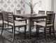 Jofran Inc. Lincoln Square 6-Piece Dark Espresso/Light Cream Counter Dining Set-1