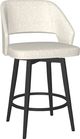 Amisco Customizable Lorna Swivel Counter Stool-0