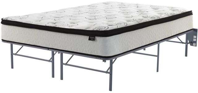 Sierra Sleep® By Ashley® Better than a Boxspring 2-Piece Gray King Foundation-1