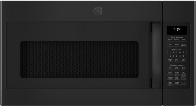 GE® Series 1.9 Cu. Ft. Black Over The Range Microwave-0