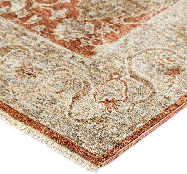 Dalyn™ Rug Company Bergama Paprika 5'x8' Style 2 Area Rug-1