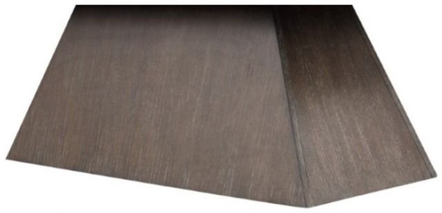 Furniture of America® Grasten White Coffee Table with Dark Walnut Base-4