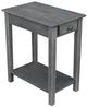 John Thomas Furniture® Destinations Heather Gray Narrow  End Table-0