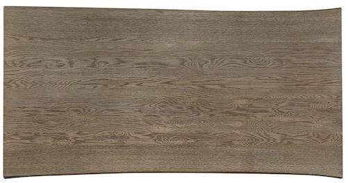 Bassett® Furniture Customizable BenchMade Crossbuck 72" Oak Live Edge Dining Table-1