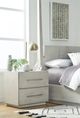 Modus Furniture Destination Cotton Gray Nightstand-1