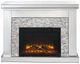 Radiant Gray/Mirrored Fireplace-3