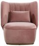 TOV Furniture Reiko Blush Lounge Chair-0