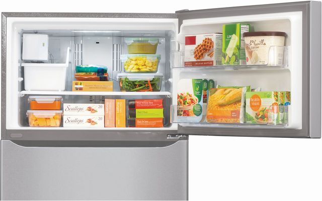 LG 23.8 Cu. Ft. Stainless Steel Top Freezer Refrigerator-4