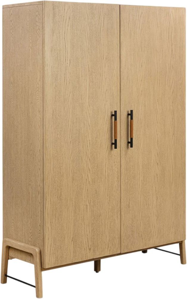Four Hands Rosedale Yucca Oak Veneer Cabinet-0