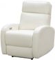 BarcaLounger® Levi Enzo Winter White Leather Power Recliner-4