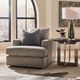 Bassett® Furniture BenchMade Andover 28'' Oak Round End Table-4
