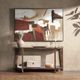 Classic Home Alenna Tundra Brown Console Table-1