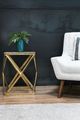 Accent Decor Amina Gold Accent Table-3