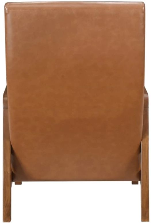 Homelegance® Rupert Matt brown Accent Chair-4