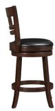 Mazin Furniture Edmond Cherry Swivel Pub Chair-1