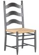 Legacy Classic Vintage Market Kettle Black Rush Seat Side Chair-0