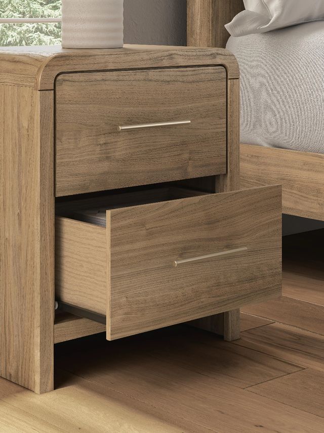 Signature Design by Ashley® Dovander Warm Natural Brown Nightstand-2