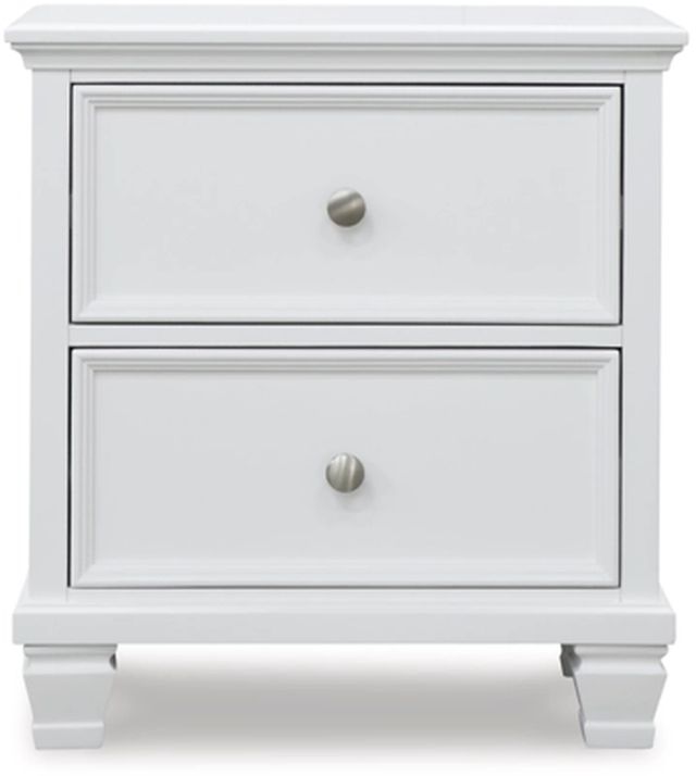 Signature Design by Ashley® Fortman White Nightstand-1